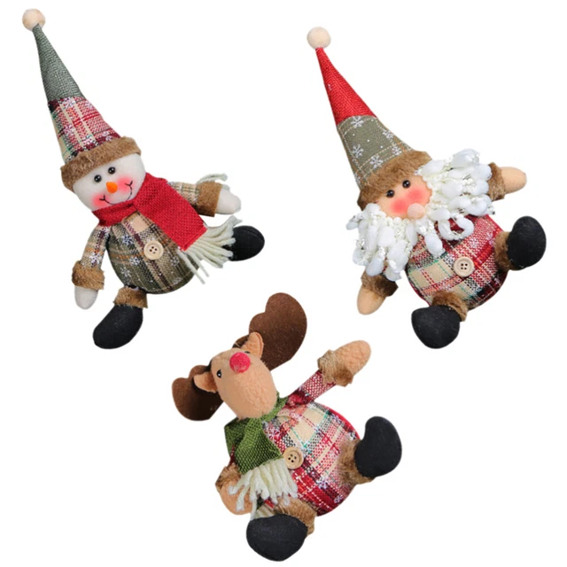 3 Pcs Liquidation Des Décorations Noël Aîné La Fenêtre Chapeau