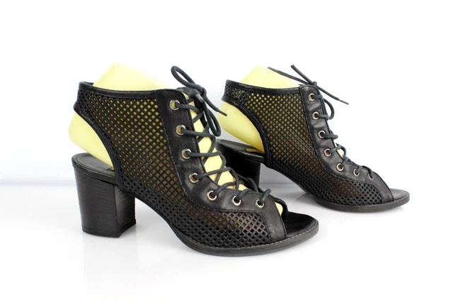 Sandales à Talons ASH Pointure 37 – Imprimé Python, Talon Cône, état Parfait, Occasion