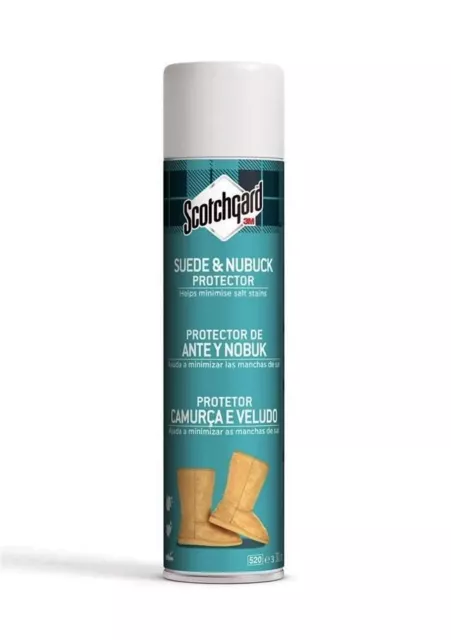 Scotchgard Shoe Boot Suede & Nubuck Protector Water Repellent Snow Barrier