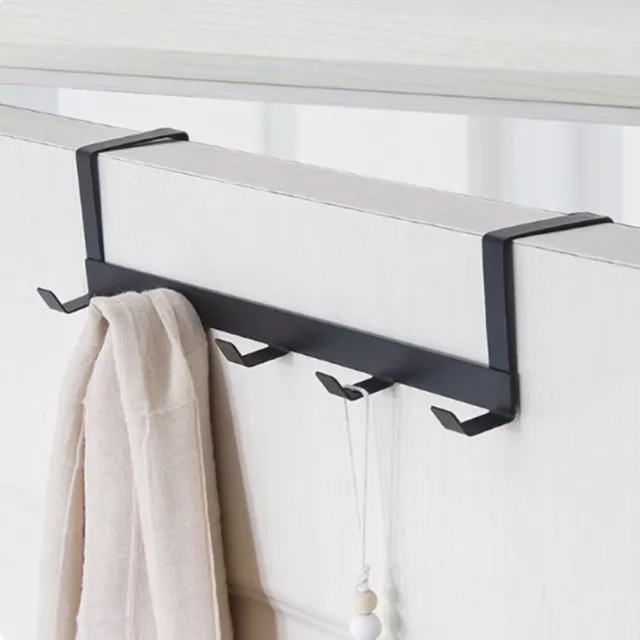 Over Door Hat Coat Hooks Rack Hangers Clothes Towel Organiser Home Bath Hanger