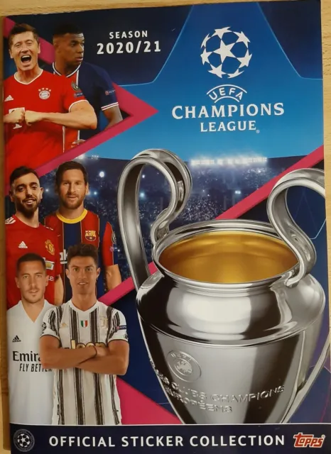 UEFA Champions League 2020 2021, Topps album complet