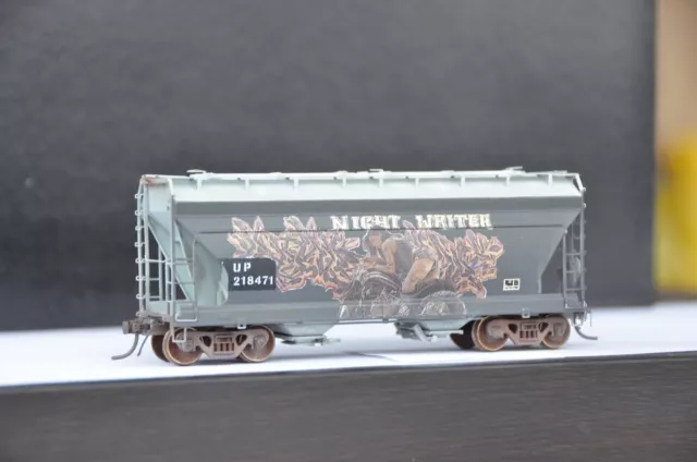 Custom Made Union Pacific UP ACF 2-Bay Hopper "Megan Fox" 3 Pieces Limited Ed.