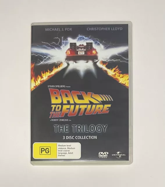 Back To The Future 1 2 3 Trilogy Box Set DVD - Region 4