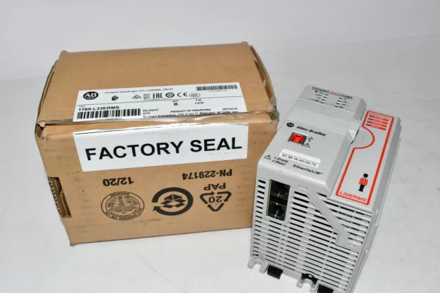 Allen Bradley 1769-L33ERMS COMPACT GUARDLOGIX INTEGGRATED SAFETY CONTROLLER CIP