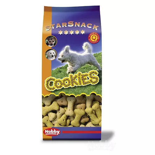 Nobby Hunde Starsnack Cookies Bones 500 g, NEU