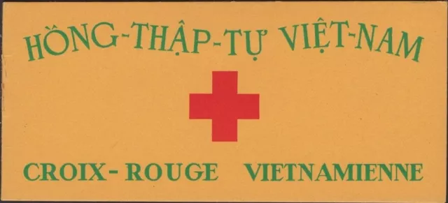 VIETNAM, 1952. Semi-Postal Red Cross Booklet B1, Mint