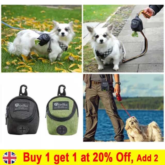 Poop Bag Dispenser Pet Hund Poo Bag Halter Abfall Poop Pick Up Bag Halter UK JP