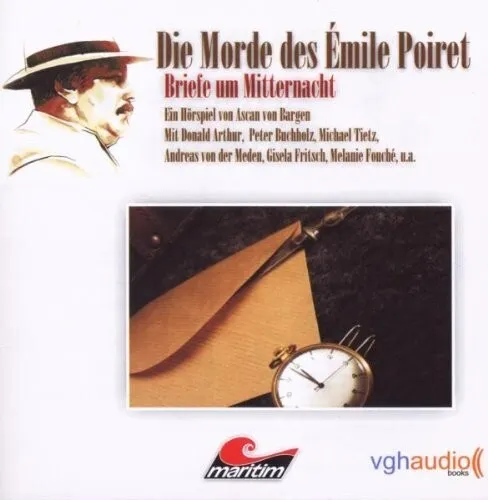 die Morde des Emile Poiret (Ascan Von Bargen, Audio CD ) NEU