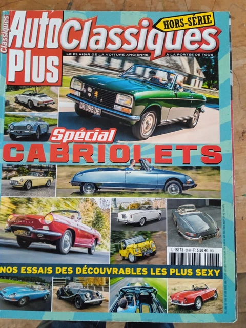 AUTO PLUS CLASSIQUE Hors Série N°36 spécial Cabriolets Bon Etat EUR 4 ...