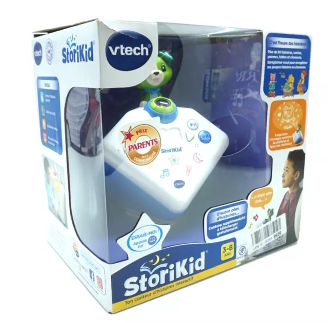 VTech StoriKid - Mein Geschichtenerzähler grün Geschichtenbox Kind Gebraucht