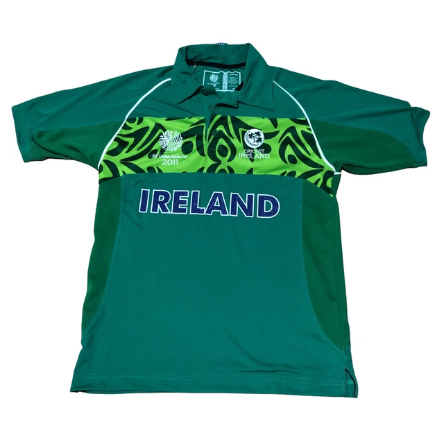 2011 ICC Cricket World Cup Ireland Size Small Jersey Shirt Official 2011 ICC Cricket World Cup Ireland Size Small Jersey Shirt Official