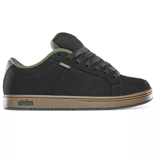 Etnies Men's Kingpin Black/Green/Gum Low Top Sneaker Shoes Clothing Apparel s