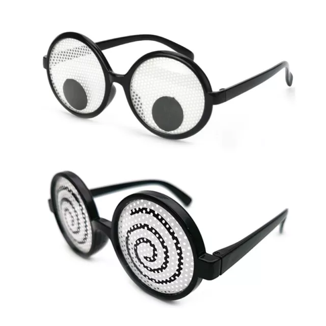 Turn Eyeball Glasses Swirl Glasses Halloween Glasses Party Party Funny