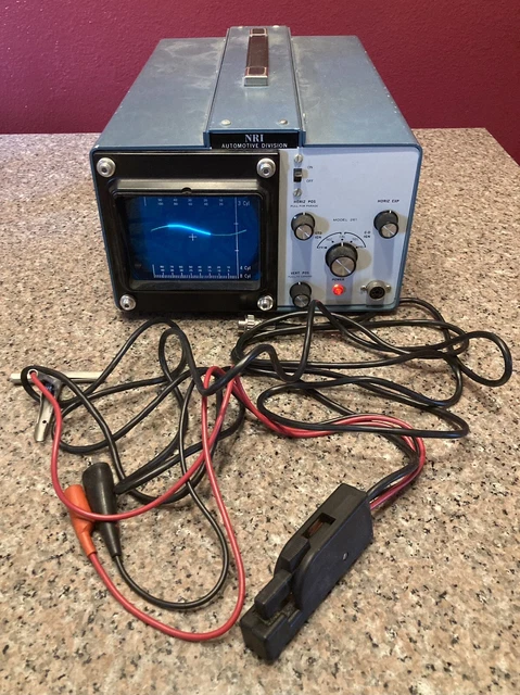 Heath 261 Woc-1015 Ignition Analyzer Nri Automotive Division With Leads