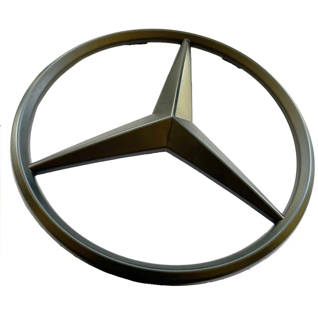 Genuine Mercedes-Benz Black Grille Star Emblem – W204 W245 Vito, Part # A2078170016 / A2078880260, 18.5cm