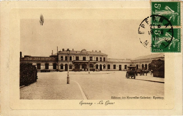 CPA AK ÉPERNAY La Gare (864567)