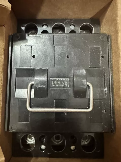 Boltswitch PT324 Pullout Switch 3 Pole 200A Class T NEW In Box 3P 200A