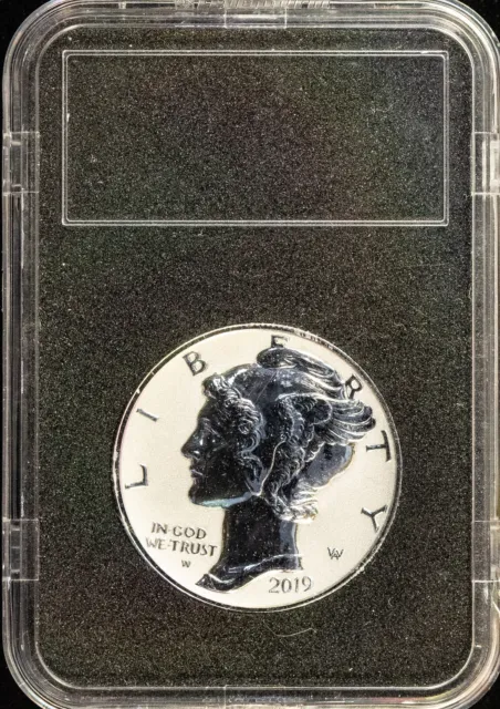 2019 W American Eagle 1oz Palladium Rev. Proof $25 Coin Missing Capsule