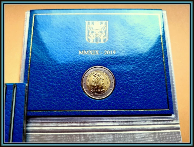 Vatikan 2 Euro Gedenkmünze 2019 - 25 Jahre Restaurierung Sixtinische Kapelle -
