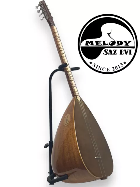 Hochwertiges kurzhals Saz Baglama mit Gitarrenwirbel - Kisakol Saz Baglama