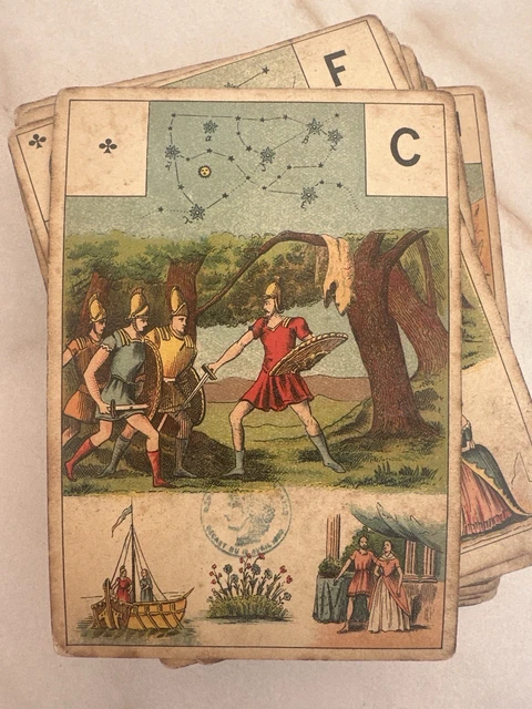 Cartes mystiques de mlle Lenormand - Boutique de Loisirs Paris