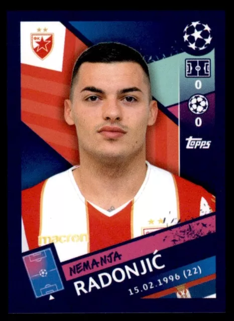 Topps Champions League (2019-2020) Jander FK Crvena Zvezda No. 537