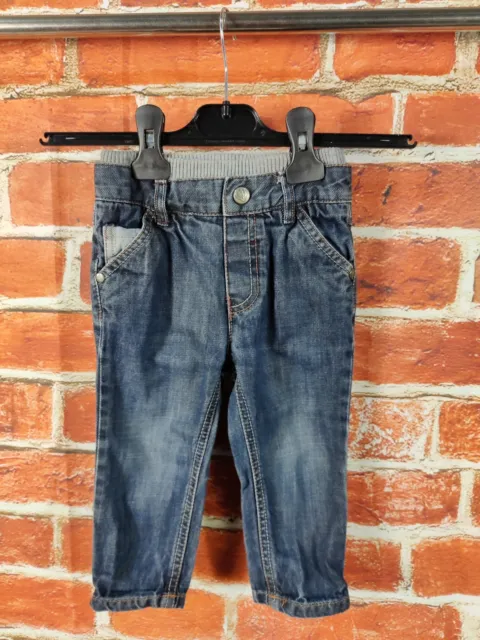 Baby Junge Ted Baker Blaue Denimjeans Alter 12-18 Monate Kleinkind Kinder 86Cm