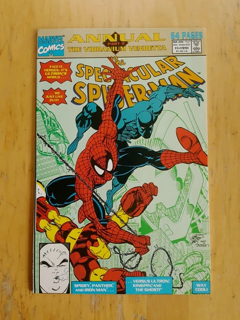 The Spectacular Spider-Man Annual #11 (1991, Marvel Comics) 9.0 VF/NM