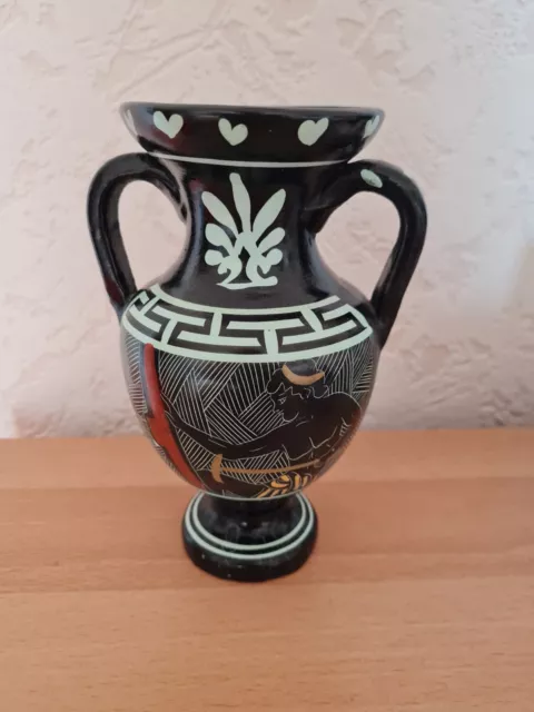 Griechische Keramik Vase echte Handarbeit