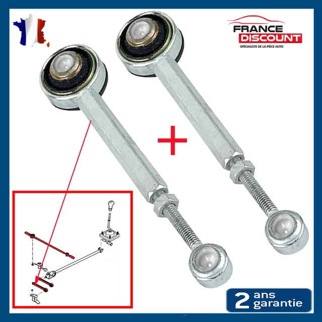 Kit De 2 Douilles De Réparation Pour Levier De Vitesse - Compatible Citroën Saxo, Xsara, Peugeot 106