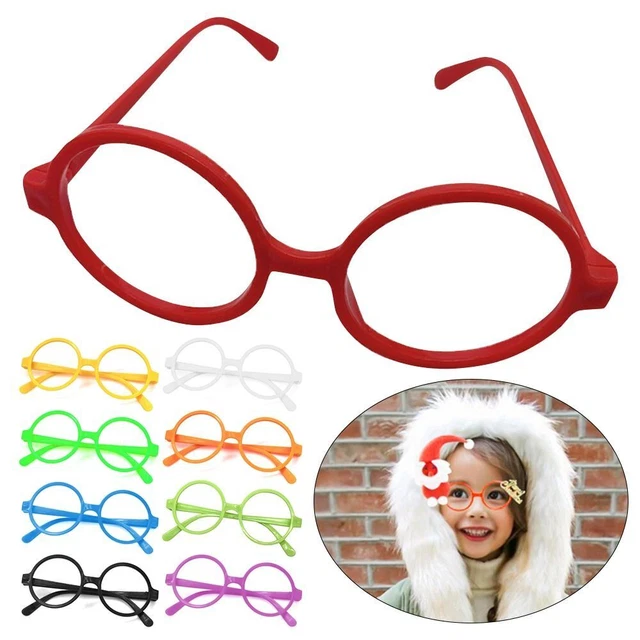 COS Eyeglass Frame Multicolour Eyewear Fashion Cosplay Glasses  Children