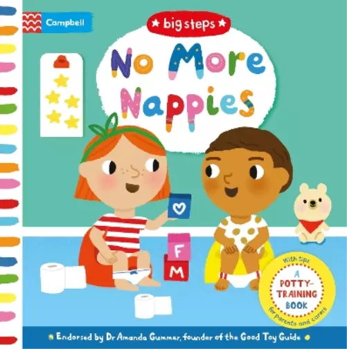 Campbell Books No More Nappies (Libro de cartón) Campbell Big Steps