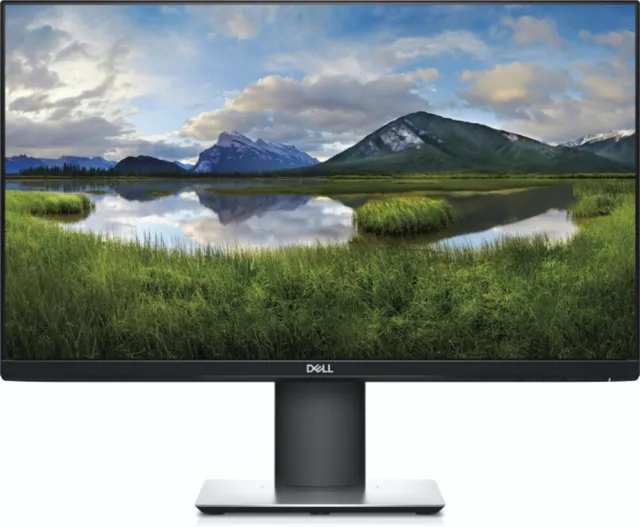 Dell P2419H Monitor 24 Zoll IPS LED DP HDMI USB3.0 VGA Full HD Pivot schwarz 5ms