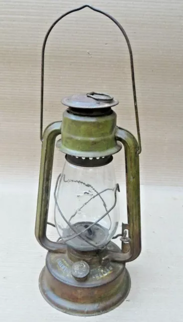 Vintage Efar 609 Chalwyn Iron hurricane Kerosene Lamp Lantern England