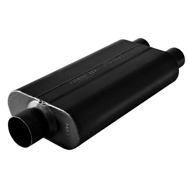 Flowmaster 50 Delta Muffler 409S - 3.00 Center In / 2.50 Dual Out - Moderate Sou