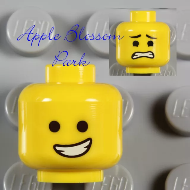 NEW Lego EMMET MINIFIG YELLOW HEAD - Movie Boy/Girl w/Classic Minifigure Smile