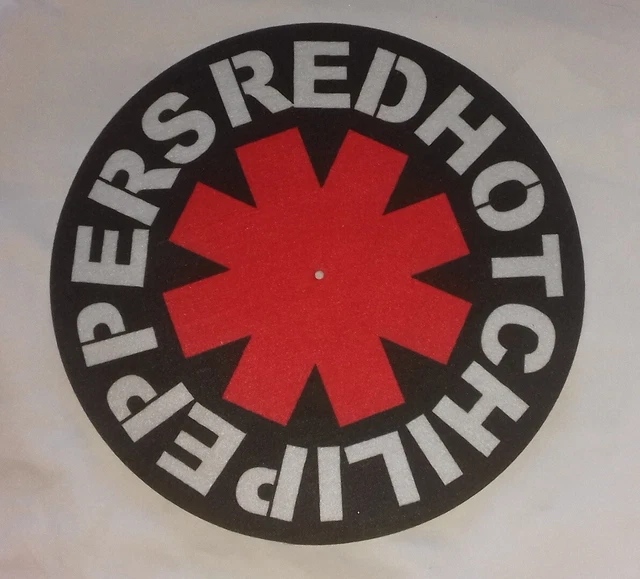 red hot chili peppers Feutrine pour platine vinyle collector