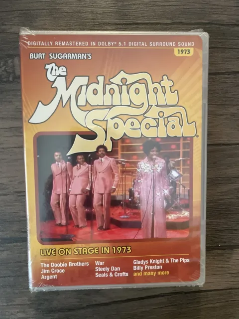 Burt Sugarman's The Midnight Special DVD 1973 Steely Dan T-Rex Doobies Croce New