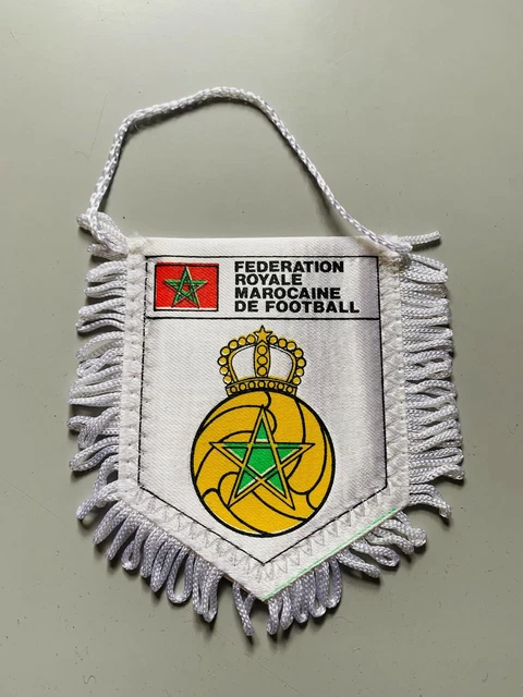 Fanion Vintage Maroc - Banderin De Football équipe Nationale - Collection