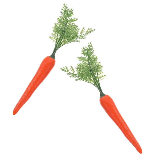 2 piezas Simulación Verduras Juguete Tienda de comestibles Vegetales Modelos Verduras Decoración