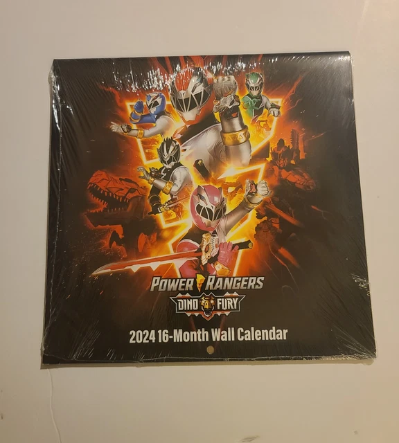 POWER RANGERS 2024 Calendar 5.00 PicClick