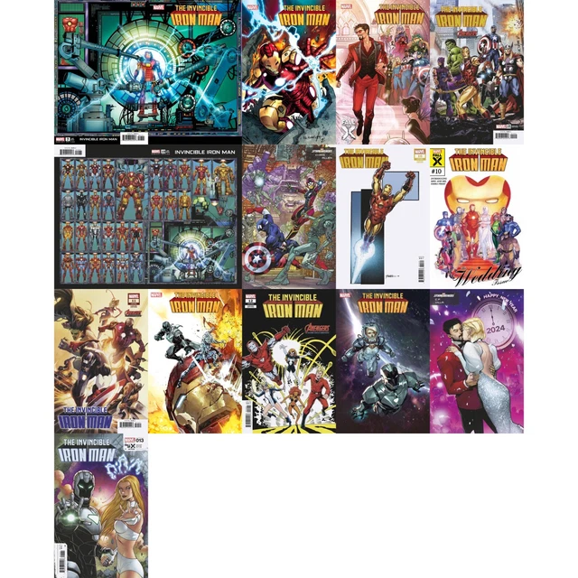 Invincible Iron Man (2022) 7 8 10 11 12 13 Variants | Marvel | COVER SELECT
