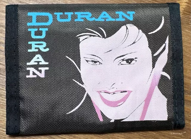 NOS Vintage 1980s Duran Duran Nylon Bi-Fold Wallet Brown NEW Patrick Nagel NOS Vintage 1980s Duran Duran Nylon Bi-Fold Wallet Brown NEW Patrick Nagel