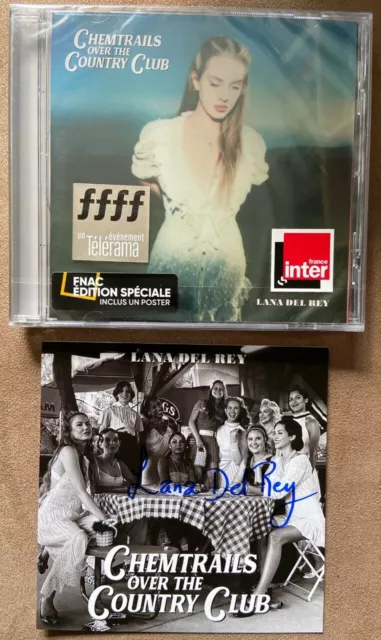 Lana Del Rey "Chemtrails Over The Country Club" Alternative Cover + Signed Card