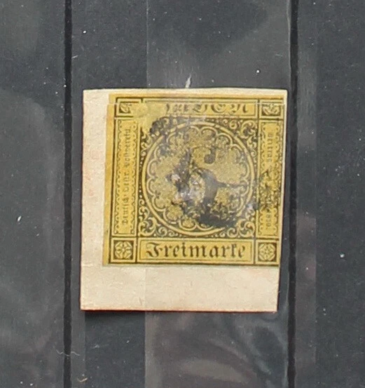 6 Pfg. Freimarke Deutsch-Östrreich vereint 1850, gestempelt