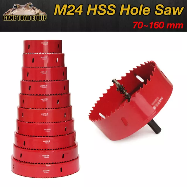 M42 Bi-Metal Hole Saw with Arbor Metal sheet cutting wood plaster new