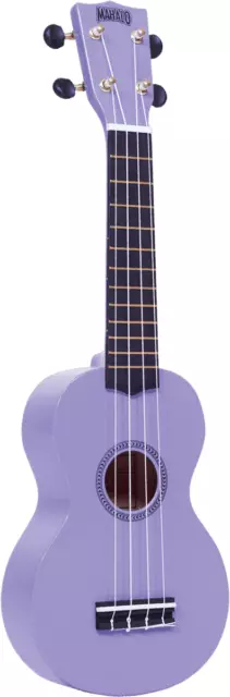 UKULELE SOPRANO MAHALO série RAINBOW  - VIOLET BRILLANT + HOUSSE  MR1-PP