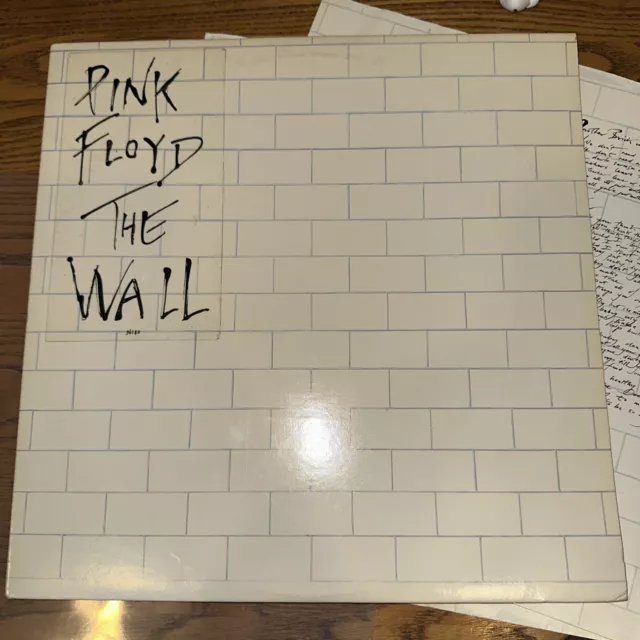 💎 True 1st Press - Pink Floyd The Wall Vinyl Record 2LP Columbia 36183 EX🔥