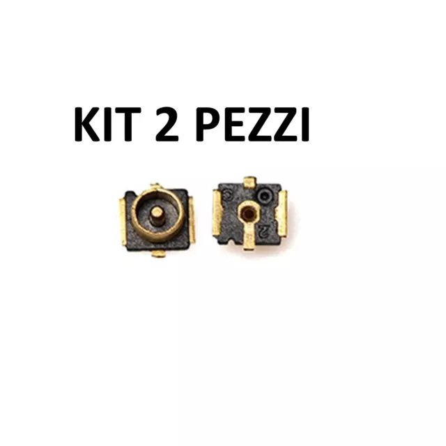 Kit 2 Connecteurs Carte Mère pour Huawei P30 Lite Câble Coaxial Antenne Wi Fi