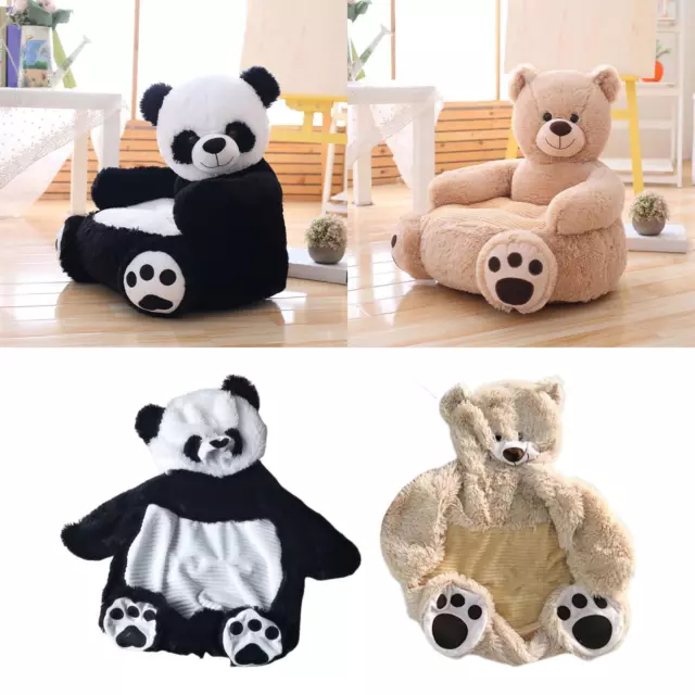 Couverture de chaise d'enfants en peluche housse de chaise d'accoudoir de